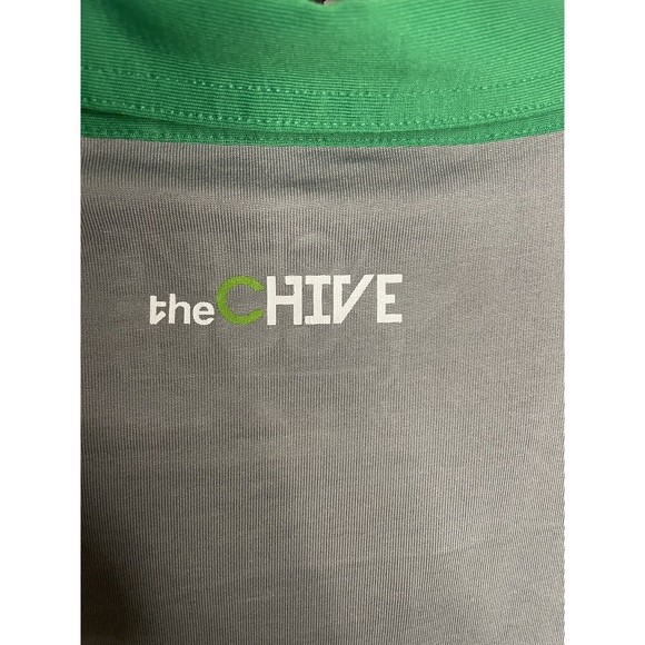 Travis Mathew Polo Shirt Mens XXL Chive Golf Short Sleeve Gray Green Pocket - Picture 4 of 4